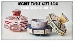 Caixa de corte de metal morre para scrapbooking, molde em relevo, estêncil para pintura, molde, presente, torção secreta, nova chegada, 2022, 2024 - Image 2