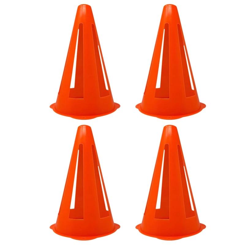 Cones Plásticos para Brocas e Prática, Mini Cones Esportivos, Treinamento e Jogos, 9 in - Image 1