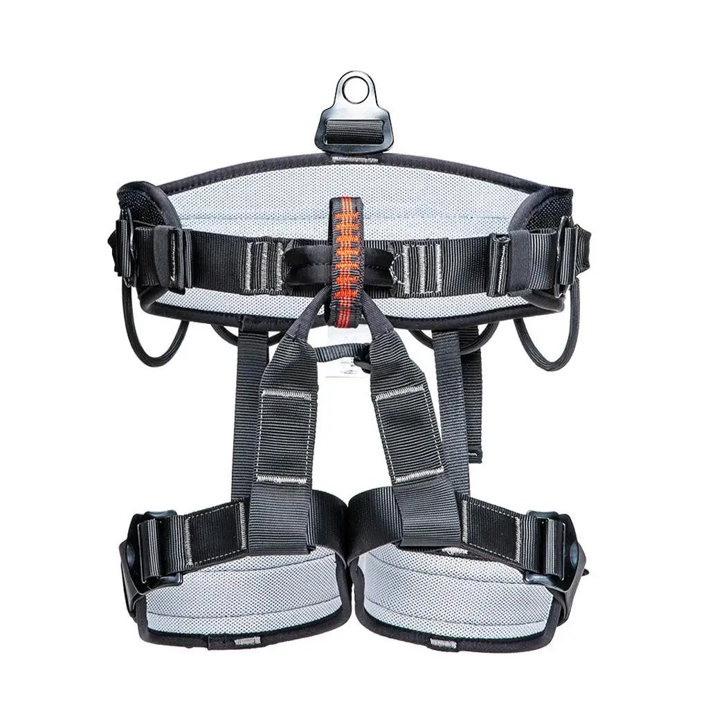 Arnês De Escalada Ao Ar Livre, Empresa Profissional Rock Climb Equipment, Cinto De Segurança Ajustável Simples, Engrenagem Protetora, Confiável, Metade Do Corpo - Image 1