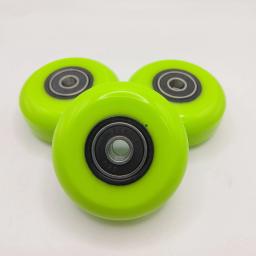 Frete grátis roda de skate agressiva 58x24mm 90A 8 pçs/lote cor verde 58mm - Image 3