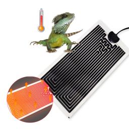 Tapete térmico ajustável para répteis, controlador de temperatura, almofadas quentes, fornecimentos para animais, 5-45W - Image 4