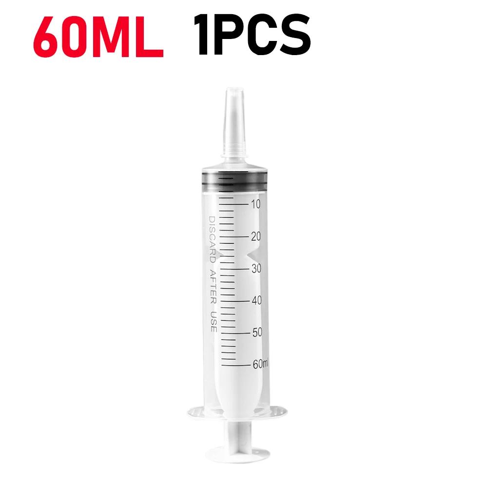 Seringas plásticas sem agulha para alimentação animal, Seringas descartáveis, Seringa de cola, Ferramentas de cozinha, Bulk, sem agulha, 60 ml, 100ml - Image 1