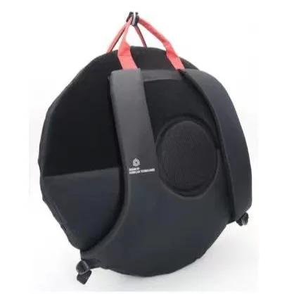 Bolso de tambor de manivela leve saco de agitador de mão de 22 polegadas tampa de saco de tambor de manivela de 23 polegadas caixa de tambor de agitador de mão tampa de mochila de ombro único/ombro duplo/bolsa de tambo - Image 1