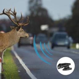 ABS Anti-colisão Siren Deer Repeller, Ultrasonic Onda Animais Selvagens Evitar Avisos Adequado para a maioria dos carros Equipamento Alerta - Image 3