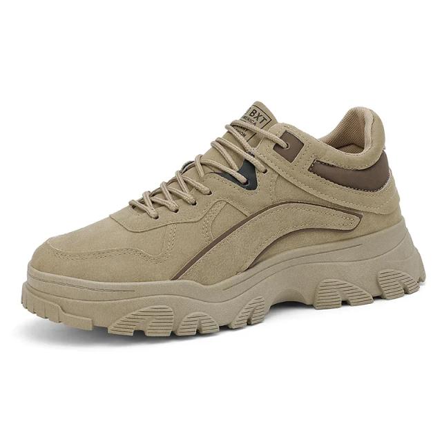 Botas Táticas Masculinas de Couro para Exército e Trabalho - Tornozelo