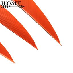 Penas de Turquia Natural para Tiro com Arco, Escudo Cortado, Fletches Pena, Fletching Seta, Vanes Marrom, 3in, 50PCs - Image 5