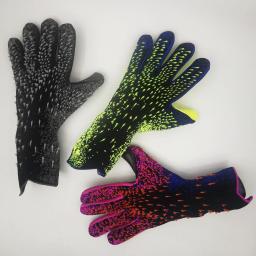 Luvas de goleiro de futebol criança homem forte aderência futebol látex engrossado proteção crianças adulto luvas de goleiro esportes - Image 4