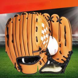 Plutônio grosso softball luvas de beisebol crianças júnior adulto coletor infield jarro luvas de beisebol para beisebol livre - Image 1