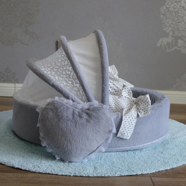 Cama Deluxe Luxo Princess para Cachorros e Gatos com Design Sofisticado e Conforto Rosa