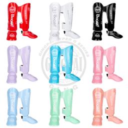 Muay Thai Leg Protector, Sanda lutando com os pés, Protetores de canela, Engrenagem de proteção de boxe engrossado - Image 1