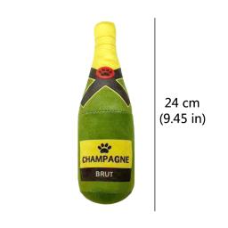 Brinquedos engraçados do cão do luxuoso, Garrafa de cerveja em forma, Squeak Sound, Limpar os dentes mastigar brinquedo, Pet Interactive Playing Supplies, Pequenos e grandes cães - Image 6