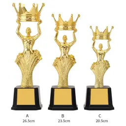 Troféu De Plástico Troféu, Coroa, Vencedor De Ouro, Brinquedo, Cantando, Dança Competição, Lembranças De Artesanato, Recompensa Prêmio Cup - Image 6