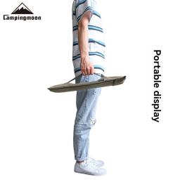 CAMPINGMOON-Portátil Grande Bolsa De Armazenamento De Lona, Outdoor Camping Fogo Esgrima Board, TKB-405-B - Image 4