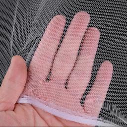 Mosquitos quadrados Cortina líquida com saco de transporte, Cama Canopy, Viagem, Camping, Outdoor, Home Decor, Net - Image 5