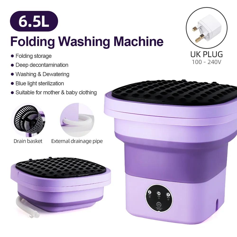 Máquina de Lavar Portátil Dobrável 6.5L