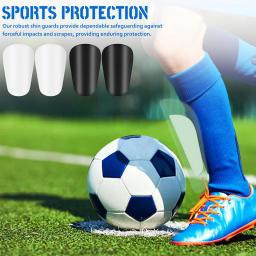 Loogdeel Mini caneleiras de futebol pequenas caneleiras de futebol equipamento de proteção para mulheres e homens, equipamento de proteção de panturrilhas, 1 par - Image 3