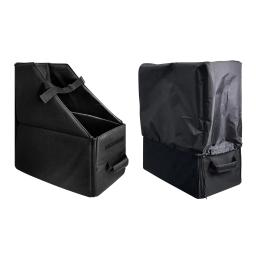 Caixa dobrável para bicicletas, saco de viagem durável, impermeável, preto, para transporte - Image 1