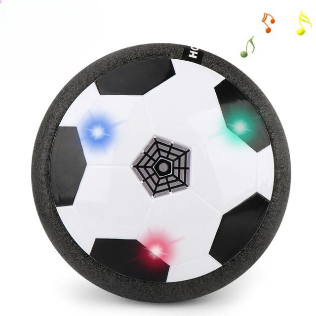 Bola de Futebol Elétrica LED Hover 18cm com Amortecedor de Espuma - Brinquedo Interativo Indoor