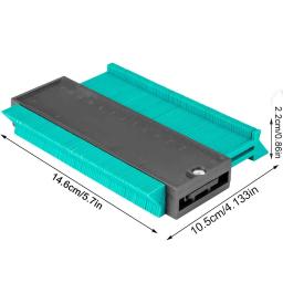 Duplicador De Contorno De Plástico, Shape Gauge, Perfil, Ferramenta De Medição, Duplicação Gauge, Modelo De Contorno, Cópia - Image 6