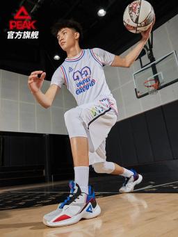 Tênis de basquete masculino Peak, tênis de borracha, tênis de treino prático, calçados esportivos da marca da moda, nova moda, verão, original, 2024 - Image 6