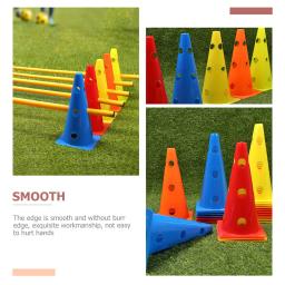 Futebol Cones De Treinamento De Flexibilidade, Obstáculos Oco Out, Marcador Cones, Equipamento De Treinamento, Sinal Pólo, 5Pcs - Image 2