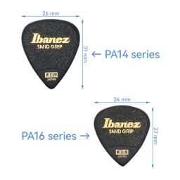 Ibanez Palhetas para Guitarra Grip Wizard Series Sand Grip Antiderrapante Plectrum 0.8/1.0/1.2mm Acessórios para Guitarra Fabricados no Japão - Image 3