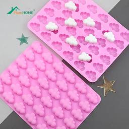 Nuvens Molde De Silicone para Cozimento DIY, Forma Do Tempo, Bolo, Chocolate, Fondan, Cubo De Gelo, Mousse, Decoração Do Bolo, Molde De Cozimento - Image 1