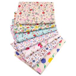 Booksew quilts tecido de algodão no medidor, tecidos de algodão com estampa para vestido de costura, retalhos, mini saias, vestido de morango - Image 1