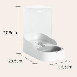 Dispensador Automático de Alimentos e Água de Grande Capacidade para Animais de Estimação, Fonte, Garrafa, Tigela, Bebedor, Alimentador, Bebendo, Suprimentos, Cão, Gato, 3.2L - Image 6