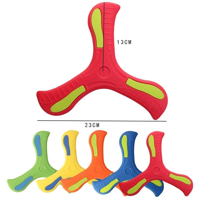 1/2/3 pçs crianças boomerang macio cruz de três folhas adulto-crianças brinquedo interativo ao ar livre educação precoce quebra-cabeça presente de descompressão - Image 1