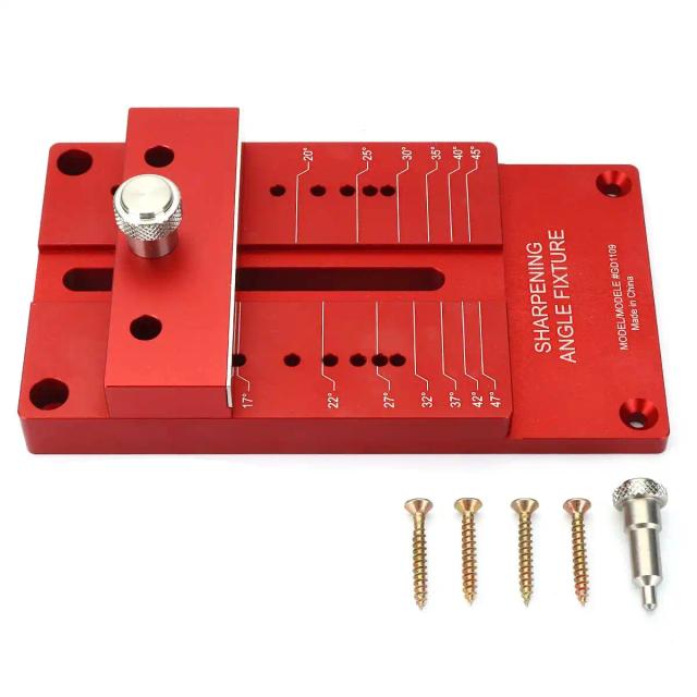 Sistema de Afiação Mohoo: Guia e Suporte Ângulo para Cinzel e Carpintaria