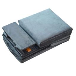 Escada dobrável para cães com camas altas para cães Escada de escalada confortável Resistente ao desgaste Pet durável, 3 escadas para cães - Image 4