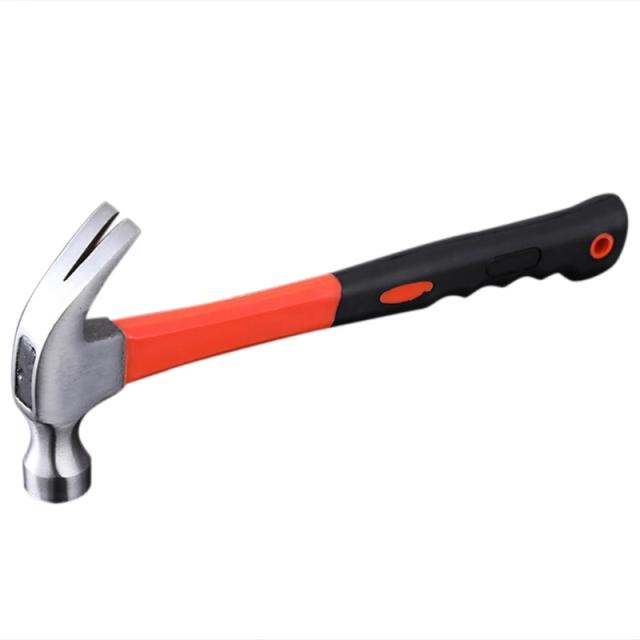 Martelo de Garra de Aço de Alto Carbono: Ideal para Bater e Puxar Unhas, Decoração e Manutenção de Carros