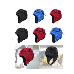 Capacete de rugby acolchoado macio para crianças, boné protetor, capacete de futebol para treinamento, chapéu de patinação - Image 3