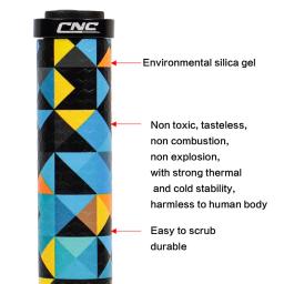 Punhos para bicicleta Cnc-mtb, feitos de silicone, gel antiderrapante, ultraleve, acessórios de ciclismo - Image 4