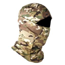 Balaclava de lã quente para homens, boné de esportes ao ar livre, cachecol de esqui, chapéus de ciclismo, inverno - Image 6