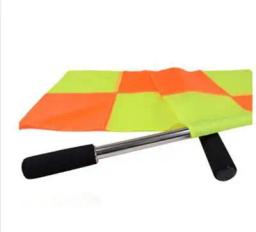 Sinalizadores de Árbitro para Treinamento Esportivo, Bandeira de Mão Prática, Apito Cartão Vermelho e Amarelo, Equipamento de Futebol, Futebol, 35x35cm - Image 2