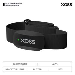 Monitor de Freqüência Cardíaca com Correia de Peito para Ciclismo, Corrida, Caminhadas, Bluetooth, ANT Plus, Sem Fio, Saúde, Fitness, Sensor de Bicicleta Inteligente, X2 - Image 1