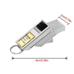 Alto Crisp Som Apito com Corda, Apito de Sobrevivência de Emergência, Bola-Menos, Futebol, Basquete, Jogo, 1-10Pcs - Image 6