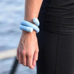 Pulseira de Silicone, Pulseira de Tornozelo, Pé, Pesos de Mão, Treinamento, Ioga, Natação, Corrida, Ginásio, Esportes - Image 4