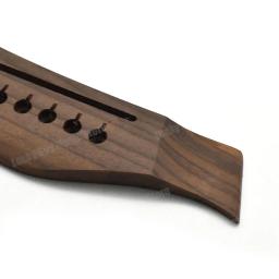 Guitarra acústica ponte de alta qualidade peças reposição madeira acessórios da guitarra rosewood - Image 2