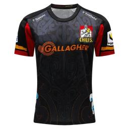 Men's Rugby Jersey T-shirt com Número e Nome Personalizado Impresso, 3D Super Chieftain, Novidade, Início, Verão - Image 1