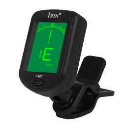 IRIN-Universal Digital Clip-On Guitar Tuner, Sintonizador de Tom para Baixo, Violino, Ukulele Elétrico, 360 ° Rotativo, T-100, T-400, T-500 - Image 5