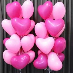 Balões vermelhos do látex do coração do amor, decoração do casamento, balão do hélio, presentes do dia dos namorados, festa de aniversário, 10 ", 50pcs - Image 6