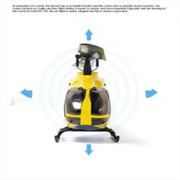 Novo avião esky 150ec rc 1:68 4 canais 6 eixos mini helicóptero rc 2.4g rc ec135 modelo de avião altitude hold lo hi modo presente - Image 4