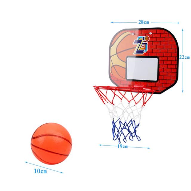 Cesta de Basquete Interna com Placard Eletrônico - Brinquedo Esportivo para Crianças e Adolescentes