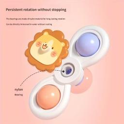 3 pçs ventosa girador brinquedo banho do bebê engraçado jogo brinquedos educativos para crianças meninas meninos infantil sensorial alívio do estresse presente - Image 6