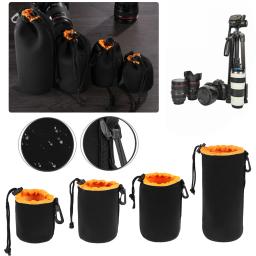 Neoprene impermeável Soft Video Camera Lens Pouch Bag, Case para Canon, Sony, Câmera SLR mais digital - Image 2