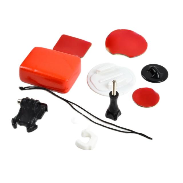Kit Completo de Acessórios para Câmeras GoPro e YI: Suportes Flutuantes e Adesivos 3M para Surf e Aventuras Aquáticas