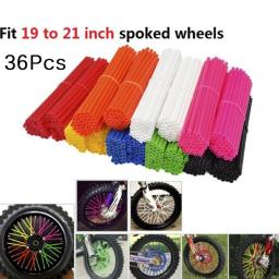 Motocicleta pneu aro decoração capa, moto roda decoração, falou peles, envoltório tubos, protetor, moto acessórios, 32pcs - Image 2